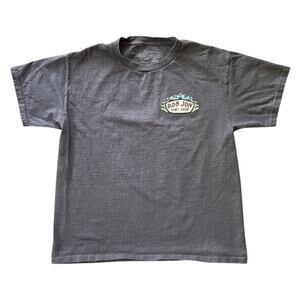 Ron Jon Surf Shop Grand Turk Gray Graphic T-Shirt Youth Medium